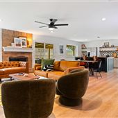 Suburban Home with Chef's Kitchen, Large Backyard, Open Plan Living