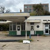Downtown Vintage Gas Station
