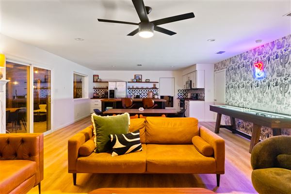 Suburban Home with Chef's Kitchen, Large Backyard, Open Plan Living